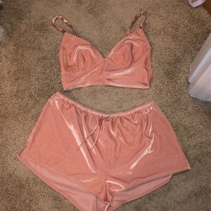 Velvet Cami and Shorts set
